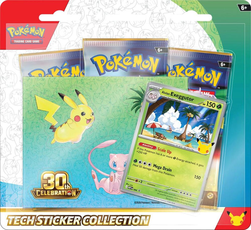 30th Celebration Tech Sticker Collection [Alolan Exeggutor] - ME: 30th Celebration (30C) ME: 30th Celebration