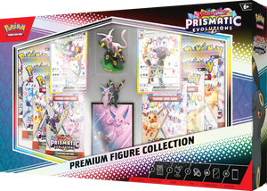 2025 Pokémon Prismatic Evolutions Premium Figure Collection Box