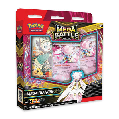 2025 Pokémon Mega Evolution Mega Diancie ex Metal Battle Deck
