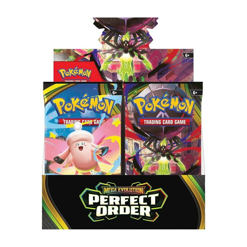 Pre-Order Pokémon TCG: Mega Evolution-Perfect Order Booster Display Box (36 Packs)