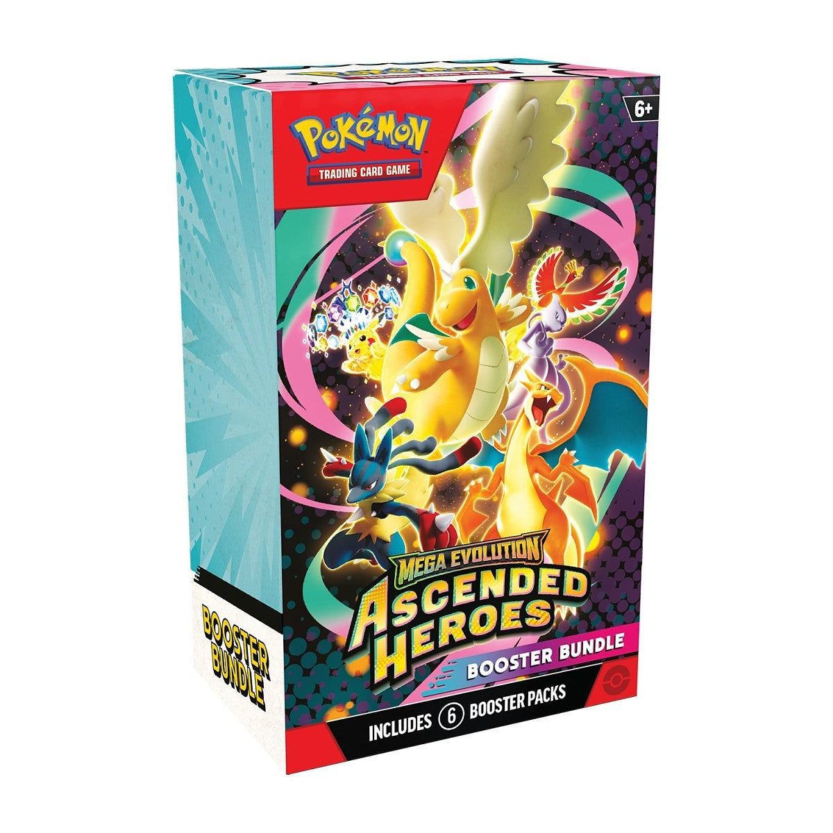 PRE-ORDER Pokémon TCG: Mega Evolution-Ascended Heroes Booster Bundle (6 Packs)
