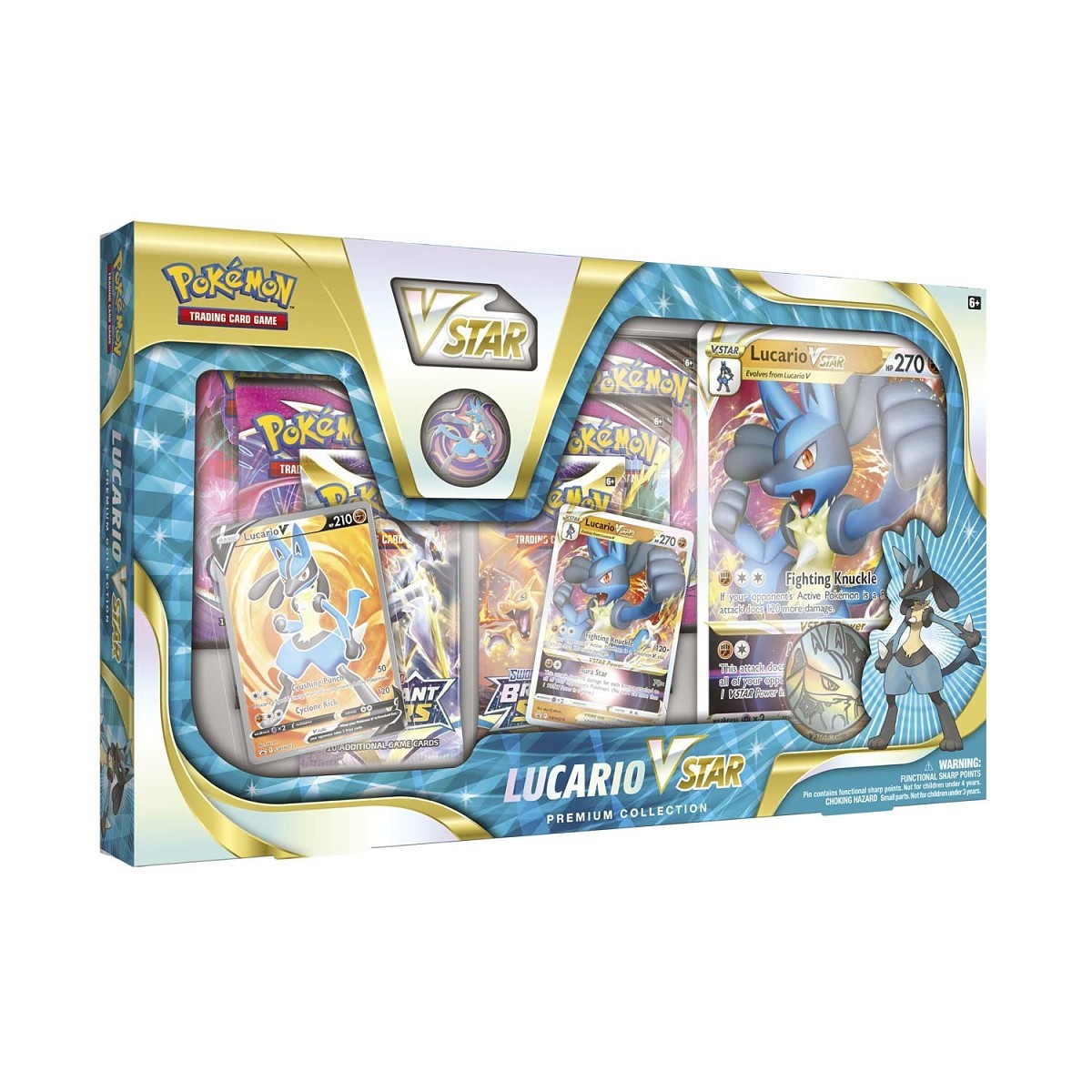 Pokémon TCG Sword & Shield Lucario VSTAR Premium Collection Box