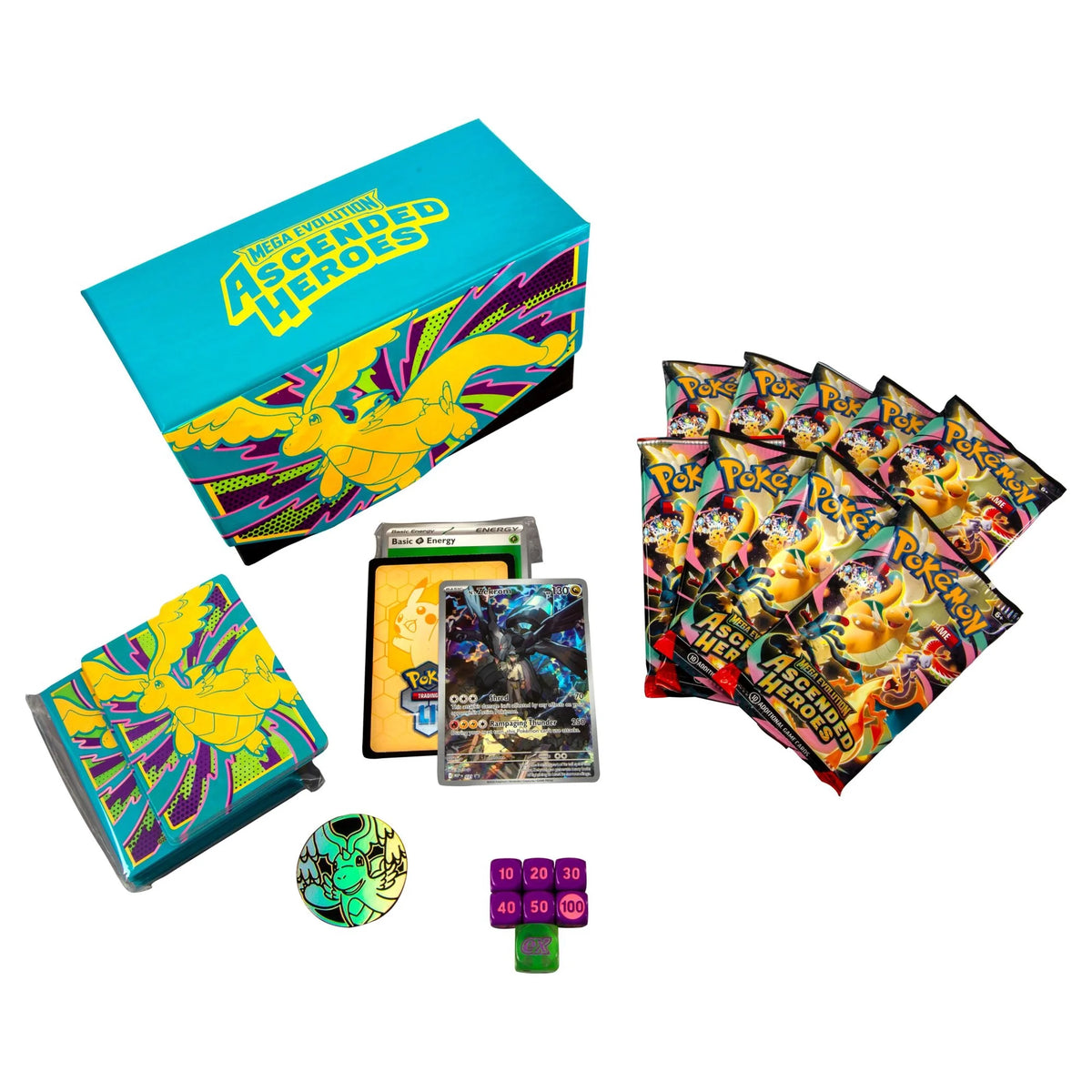 Pokemon Mega Evolution Ascended Heroes Elite Trainer Box